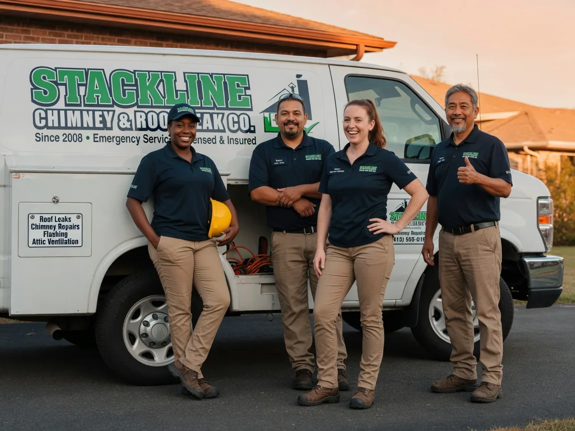 Chimney flashing repair company in Medicine Park, OK